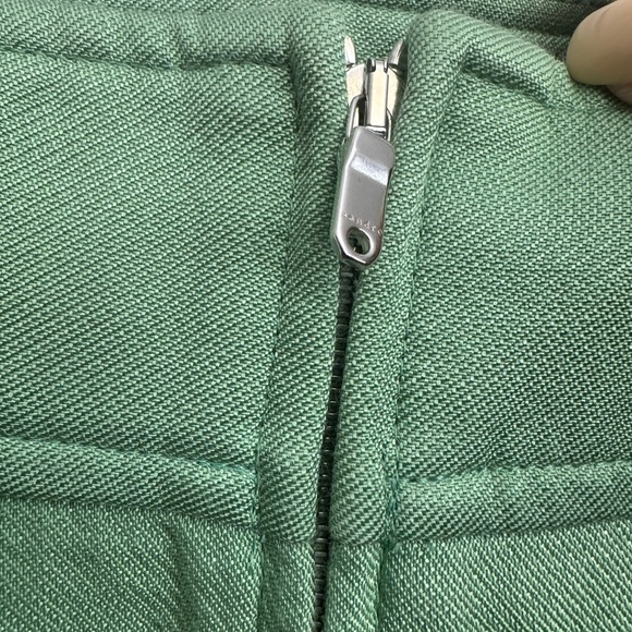 Sandro Fanette Ruffled Skirt Green - Picture 7 of 8